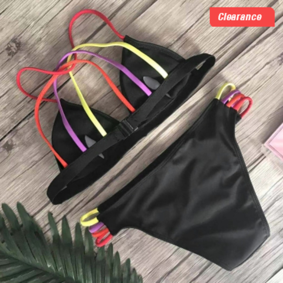 Sexy Backless Low Waist Women Bikini Set ...FOR U! - Picture 4 of 5